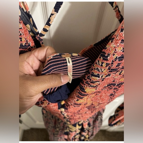 Free People A New Way Maxi Dress Size L - Picture 5 of 8